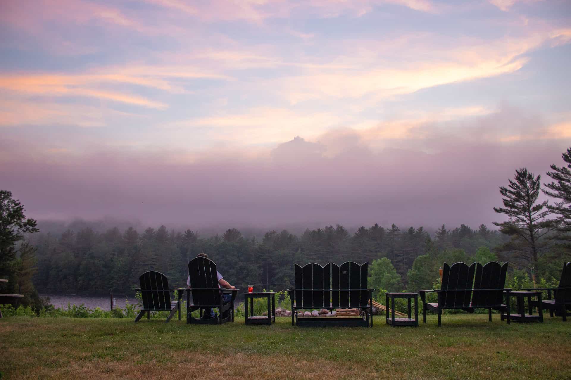 Maine Outdoor Weddings Sunset